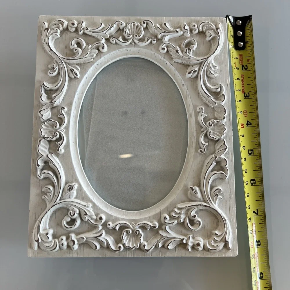 Simply Shabby Chic Picture Frame 8 X‎ 6.75 Inches Cream